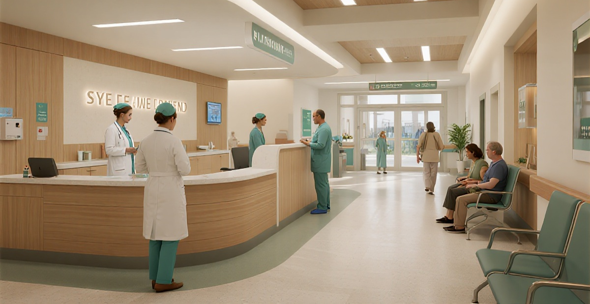 Hospital Reception Area